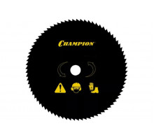 Нож CHAMPION 80 зубчатый d=255*25.4mm  остроугольные зубцы   C5113