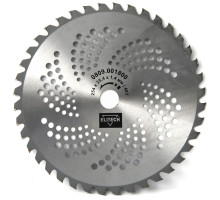 Нож ELITECH  40 зубчатый 254*25,4 мм     0809.001800
