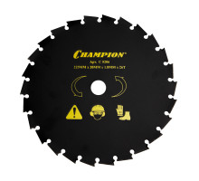 Нож с долотообразными зубцами (225 мм; 20 мм; 1.8 мм; 26Z) CHAMPION C5206