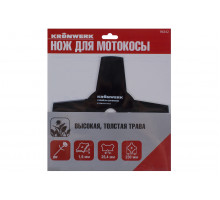 Нож для триммера 230х25,4 мм, 4 лезвия Kronwerk 96342