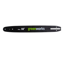 Шина GREENWORKS для цепной пилы 40 см 29757
