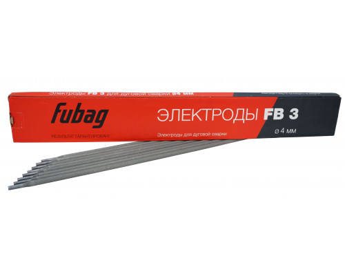 Электроды Fubag с рутиловым покрытием FB 3 D 4.0 мм (0.9 кг) 38860