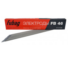 Электроды Fubag с рутилово-целлюлозным покрытием FB 46 D 2.5 мм (0.9 кг) 38855