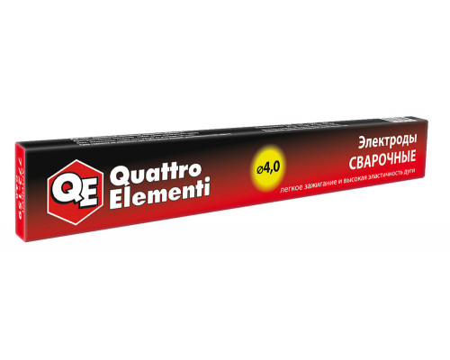 Электрод сварочный рутиловый (4 мм; 0.9 кг) QUATTRO ELEMENTI 772-159