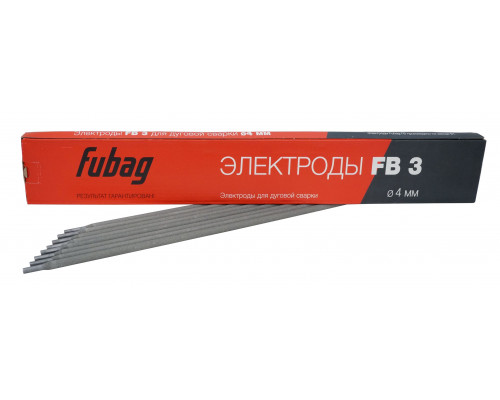 Электроды Fubag с рутиловым покрытием FB 3 D 4.0 мм (5 кг) 38871