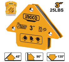 Угольник магнитный для сварки INGCO AMWH25031 11 кг