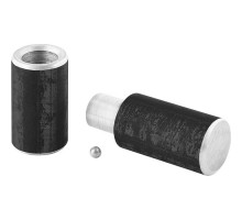 Петля гаражная с шаром, D 20 х 120 мм, 4 шт СИБРТЕХ 92004