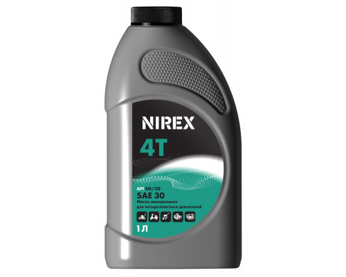 Масло NIREX 4-х тактное минеральное SAE 30 1 л NRX-32292