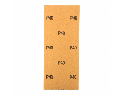 Лист шлифовальный на бумажной основе Matrix (5 шт; 115х280 мм; P 40) 756503