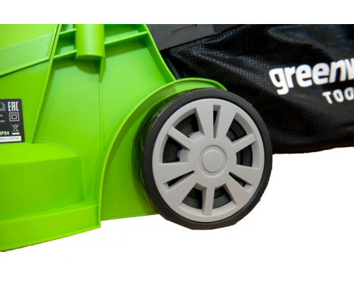 Электрическая газонокосилка GreenWorks GLM1232 2502207