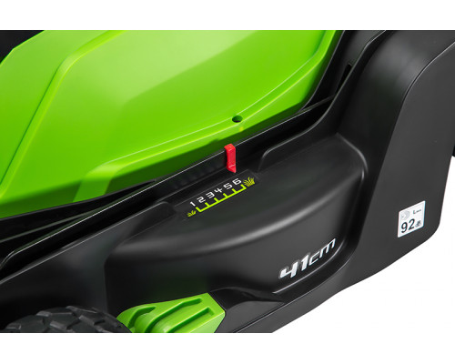 Аккумуляторная газонокосилка Greenworks G40LM40 40V 2504707 Аккумуляторная газонокосилка Greenworks G40LM40 40V 2504707