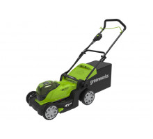 Аккумуляторная газонокосилка GreenWorks G24X2LM41 24V без АКБ и ЗУ 2512607