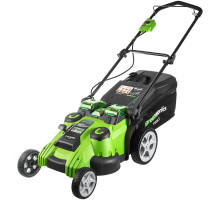 Аккумуляторная газонокосилка Greenworks Twin Force G40LM49DB 2500207