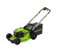 Аккумуляторная газонокосилка GreenWorks GD40LM48SPK4 40 В, 4 Ач 2517407UB