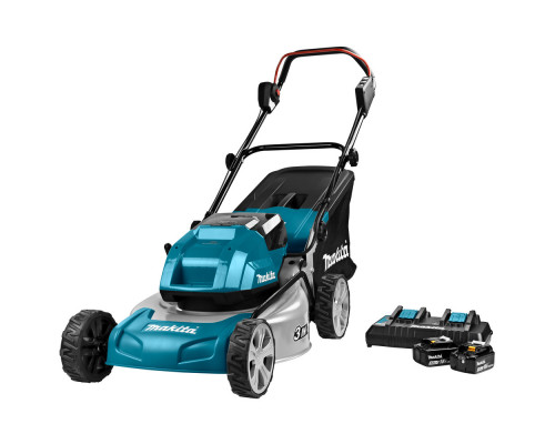 Аккумуляторная газонокосилка Makita LXT DLM 460 PT2 Аккумуляторная газонокосилка Makita LXT DLM 460 PT2