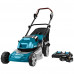 Аккумуляторная газонокосилка Makita LXT DLM 460 PT2