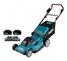 Аккумуляторная газонокосилка Makita LXT DLM 538 CT2