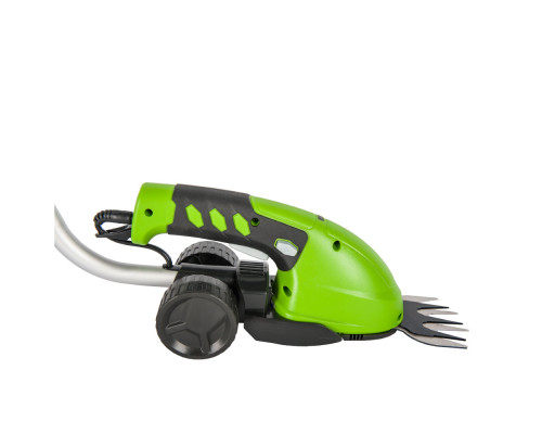 Аккумуляторные садовые ножницы с телескопической ручкой Greenworks 7.2V 1600807