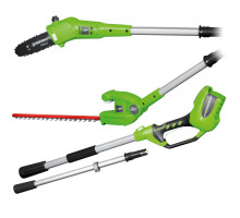 Аккумуляторный высоторез-кусторез GREENWORKS 2 в 1 без акк и з/у 1300607
