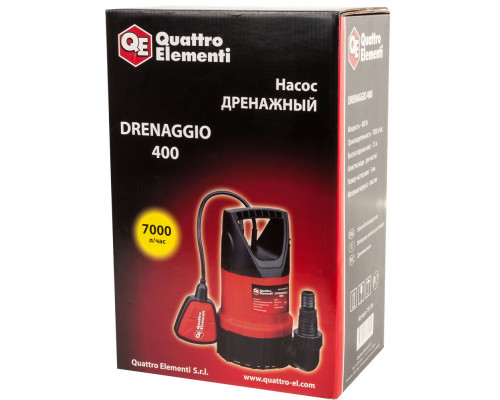 Дренажный насос QUATTRO ELEMENTI Drenaggio 400  770-704