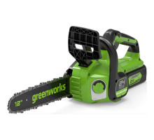 Аккумуляторная цепная пила Greenworks G24CS25K2 Gen2 2007707UA