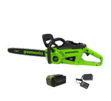 Пила цепная аккумуляторная GREENWORKS GD40CS20Xk4 40 V 2008807UB