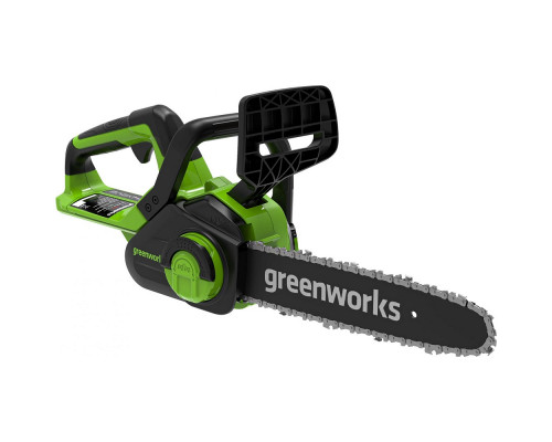 Пила цепная аккумуляторная GREENWORKS G24CS25K4 24 V с акб и з/у 2007707UB Пила цепная аккумуляторная GREENWORKS G24CS25K4 24 V с акб и з/у 2007707UB