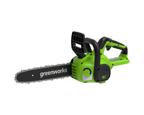 Пила цепная аккумуляторная GREENWORKS G24CS25K4 24 V с акб и з/у 2007707UB Пила цепная аккумуляторная GREENWORKS G24CS25K4 24 V с акб и з/у 2007707UB