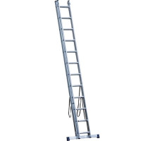 Лестница двухсекционная STAIRS алюминиевая 12 ступеней AL 212