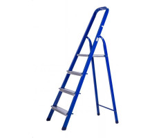 Стальная стремянка с алюминиевыми ступенями STAIRS 4 ступени CS 04