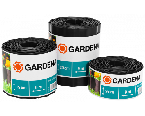 Бордюр черный (15 см) Gardena 00532-20.000.00