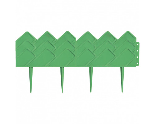 Бордюр "Кантри" 14 x 310 см, зеленый Palisad 65060