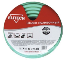 Шланг ELITECH поливочный 1"х3.0 мм, 25 м нескручиваемый DuraFless 1005.001900