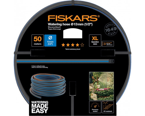 Шланг Fiskars 1/2" (13 мм) 50 м Q4 1027106