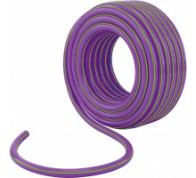 Шланг поливочный армированный трехслойный PALISAD Violet, 3 слоя, 3/4", 15 м 67632