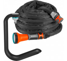 Набор Gardena: Шланг текстильный Liano 1/2" 15 м + держатель для шлангов TapFix 18595-20.000.00