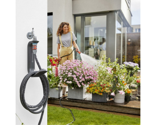 Набор Gardena: текстильный шланг Liano 1/2", 10 м + держатель для шлангов TapFix 18596-20.000.00 Набор Gardena: текстильный шланг Liano 1/2", 10 м + держатель для шлангов TapFix 18596-20.000.00