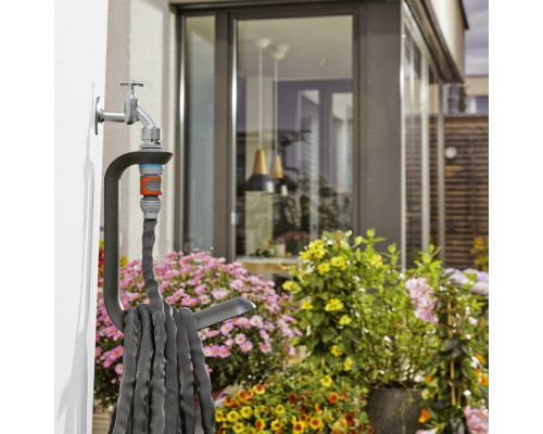 Набор Gardena: текстильный шланг Liano 1/2", 10 м + держатель для шлангов TapFix 18596-20.000.00 Набор Gardena: текстильный шланг Liano 1/2", 10 м + держатель для шлангов TapFix 18596-20.000.00