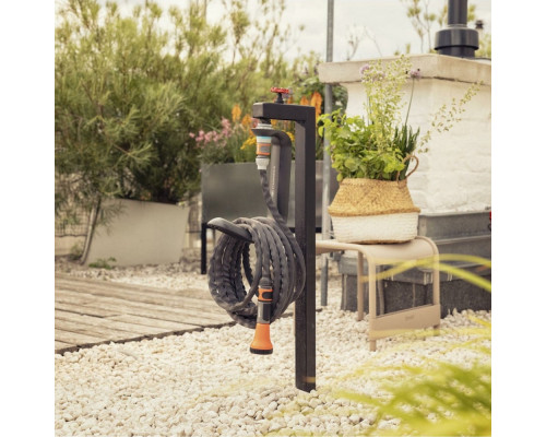 Набор Gardena: текстильный шланг Liano 1/2", 10 м + держатель для шлангов TapFix 18596-20.000.00 Набор Gardena: текстильный шланг Liano 1/2", 10 м + держатель для шлангов TapFix 18596-20.000.00