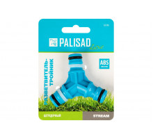 Тройник штуцерный пластмассовый для шланга PALISAD LUXE 65766