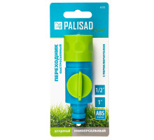 Адаптер штуцерный с переключателем PALISAD LUXE 65782