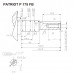 Двигатель Patriot P175FB  470108120