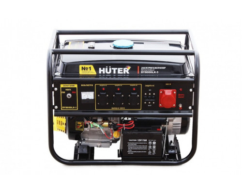 Бензиновый генератор Huter DY8000LX-3 64/1/28