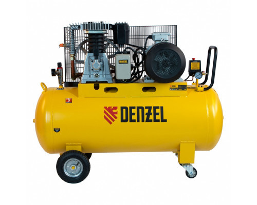 Компрессор воздушный, ременный привод Denzel BCI5500-T/200  58128