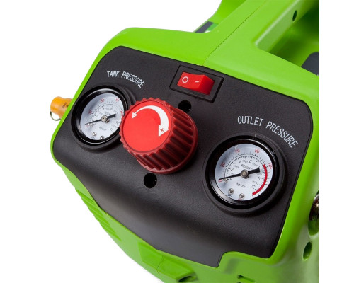 Аккумуляторный компрессор без АКБ и ЗУ Greenworks G24WL, 24V 4100302 Аккумуляторный компрессор без АКБ и ЗУ Greenworks G24WL, 24V 4100302