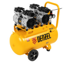Компрессор безмасляный, малошумный Denzel DLS 1500/50 58027