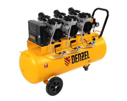 Компрессор безмасляный, малошумный Denzel DLS 2250/100 58029 Компрессор безмасляный, малошумный Denzel DLS 2250/100 58029