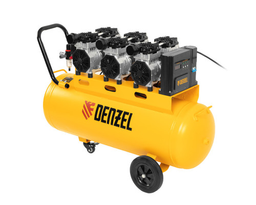 Компрессор безмасляный, малошумный Denzel DLS 2250/100 58029 Компрессор безмасляный, малошумный Denzel DLS 2250/100 58029