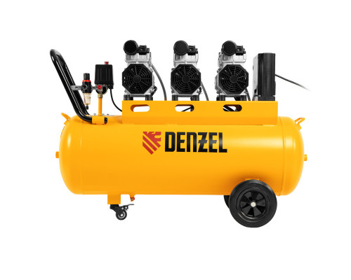 Компрессор безмасляный, малошумный Denzel DLS 2250/100 58029 Компрессор безмасляный, малошумный Denzel DLS 2250/100 58029