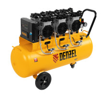 Компрессор коаксиальный безмасляный Denzel DLS 3300/100 58032